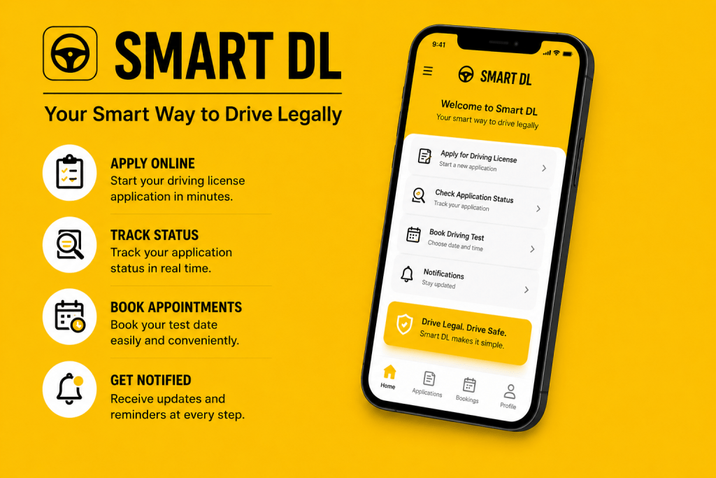 How to Apply for a Smart Driving License (Smart DL) in 2026 ...