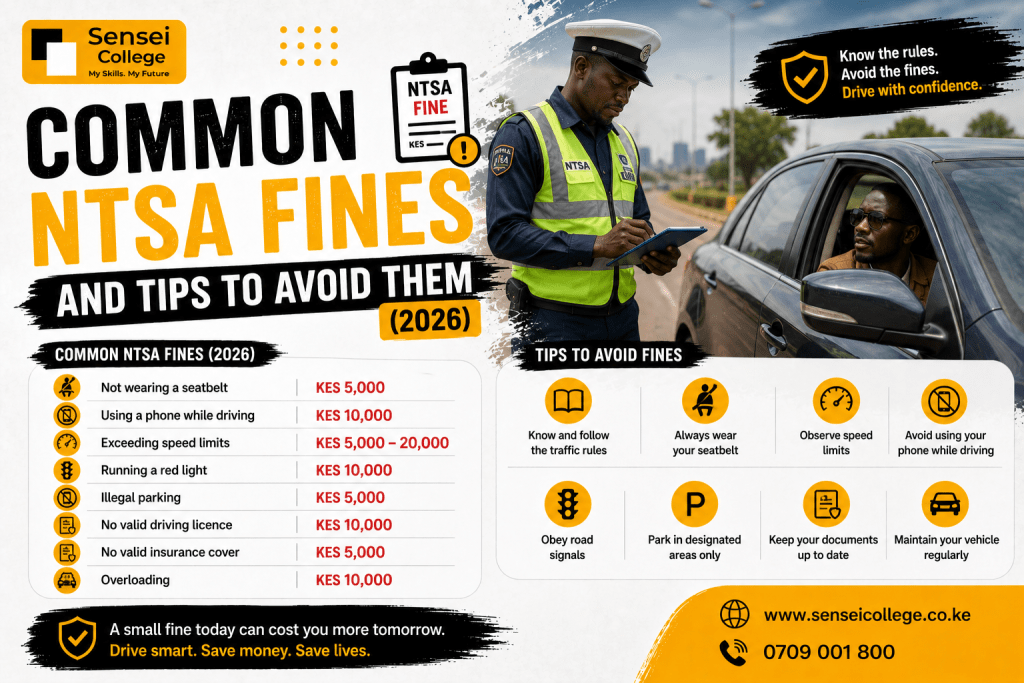 Common NTSA Fines and Tips to Avoid Them(2026) - - My Skills, My Future