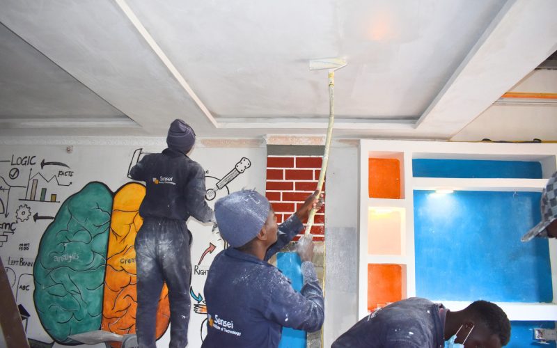 Sensei College Paint Work